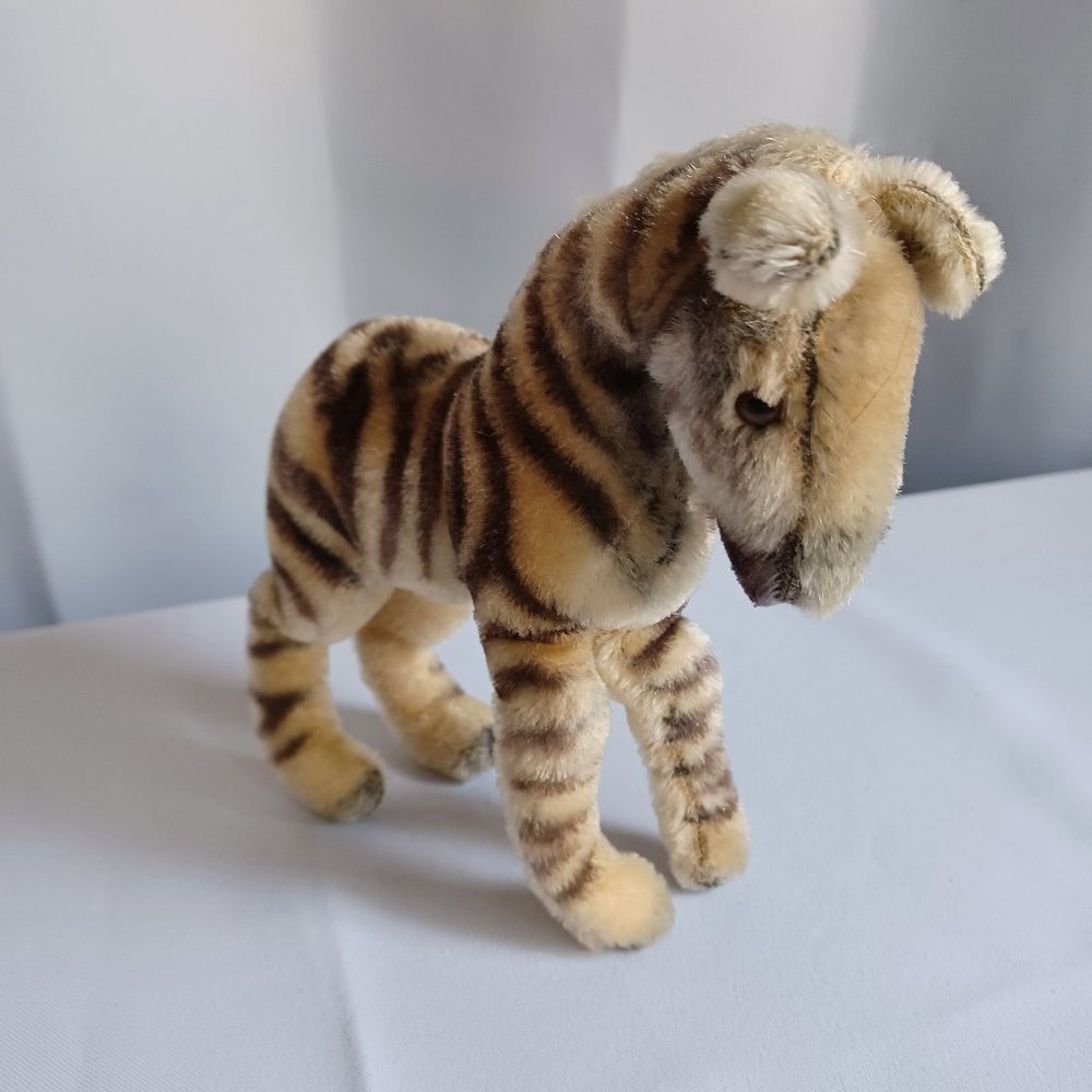 Original steiff Zebra 1945-1970's  stuff animal vintage and rare
